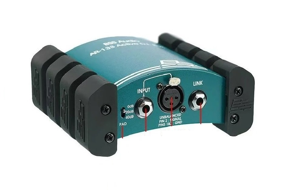BSS Audio AR-133<br/>
 Active D.I. Box