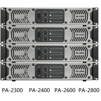Commercial PA Series Power Amplifier rack mount installation