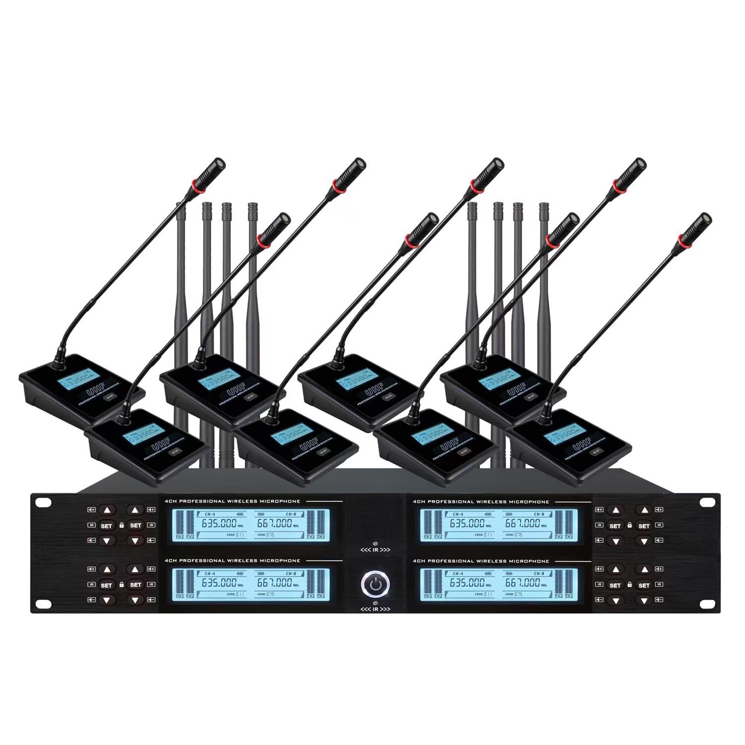 BK 840 8 Channel Wireless Microphone