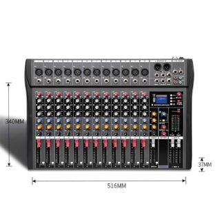 CT12 12 Channel Professional Mixer