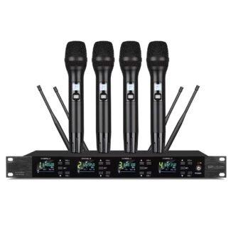DF204 4 Channel Wireless Microphone