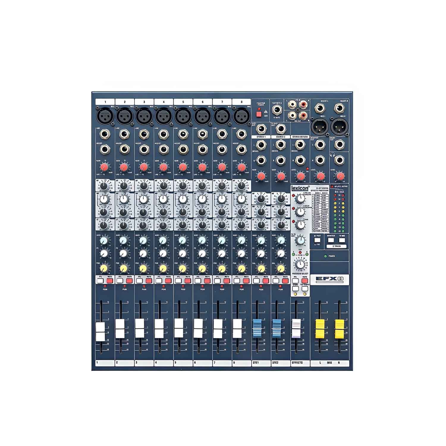 EFX8 8 Channel Professional Mixer