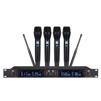 GL 2021 4 Channel Wireless Microphone