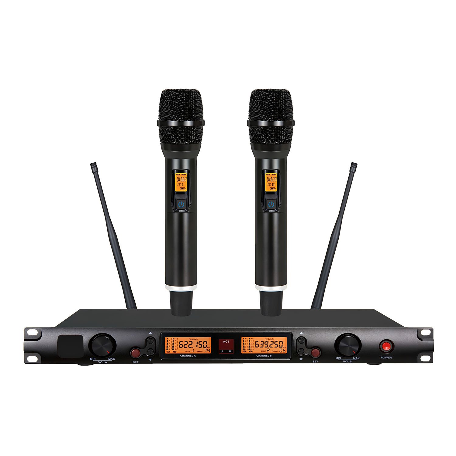 HT 2000 2 Channel Wireless Microphone