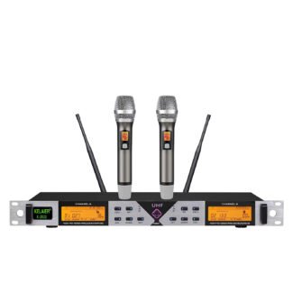 K 2022 2 Channel Wireless Microphone
