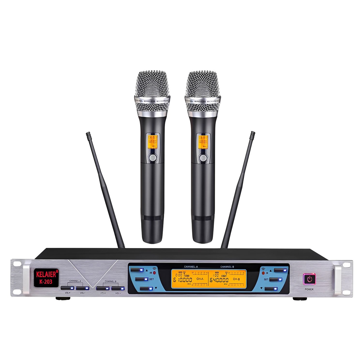 K 203 2 Channel Wireless Microphone