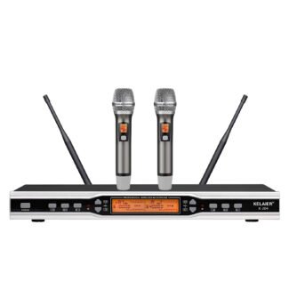 K 204 2 Channel Wireless Microphone