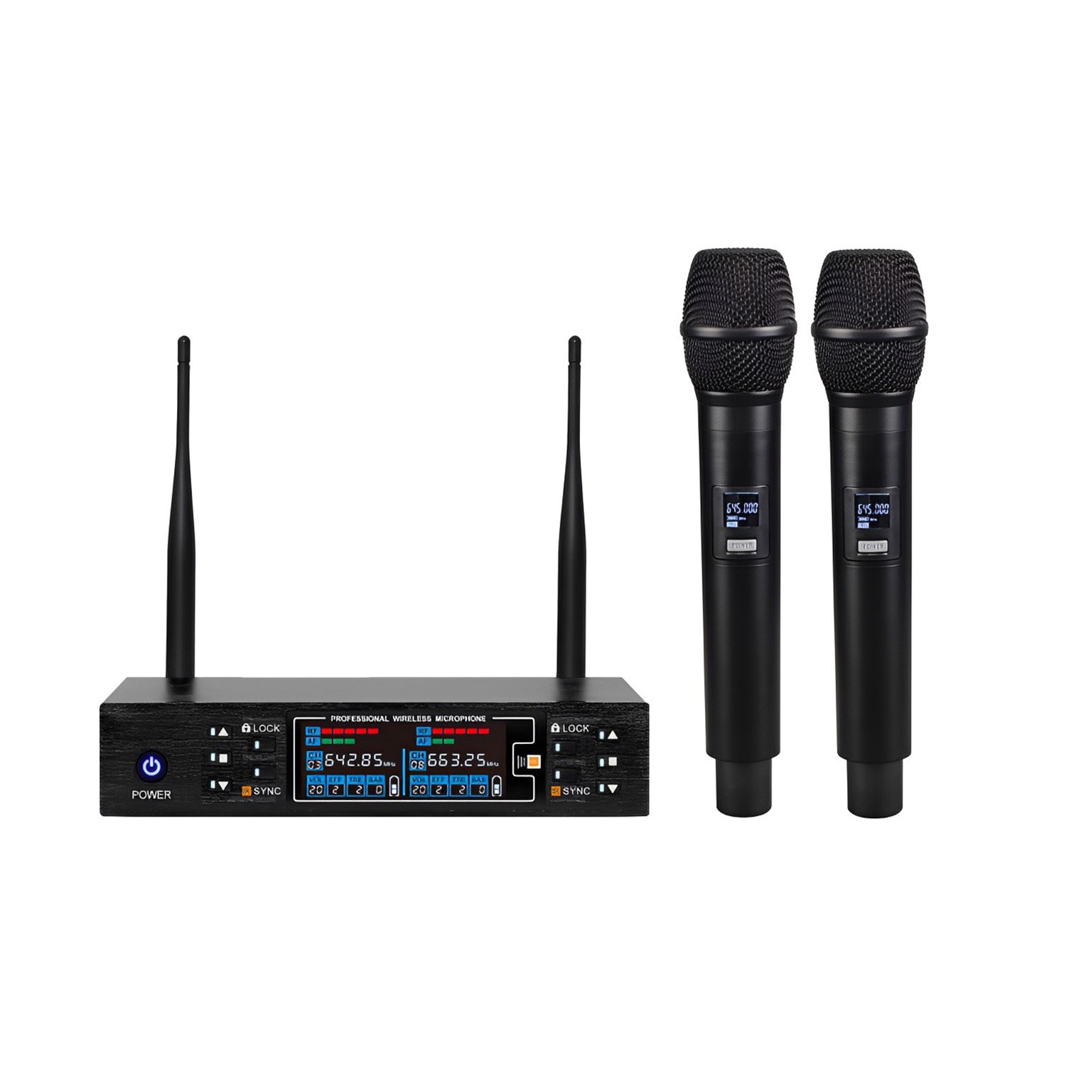 K 250EQ 2 Channel Wireless Microphone