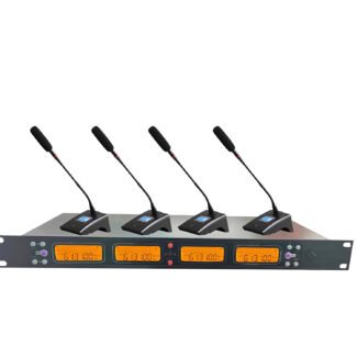 K 408 4 Channel Wireless Microphone