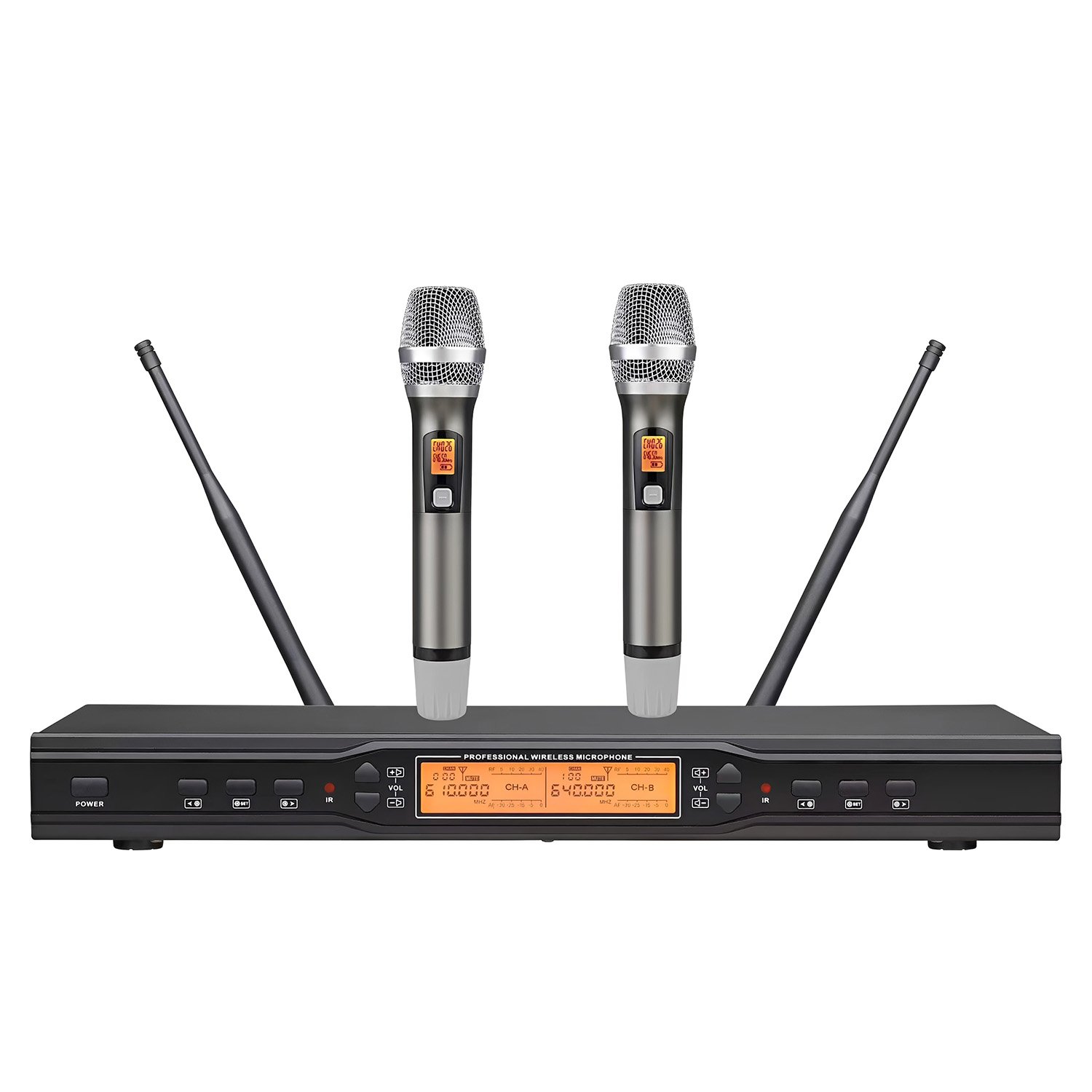 K 666 2 Channel Wireless Microphone