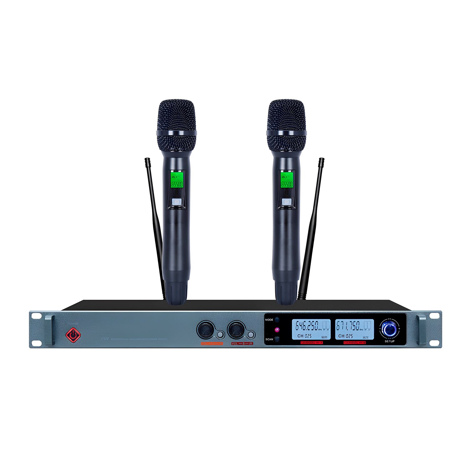 K 8700 2 Channel Wireless Microphone