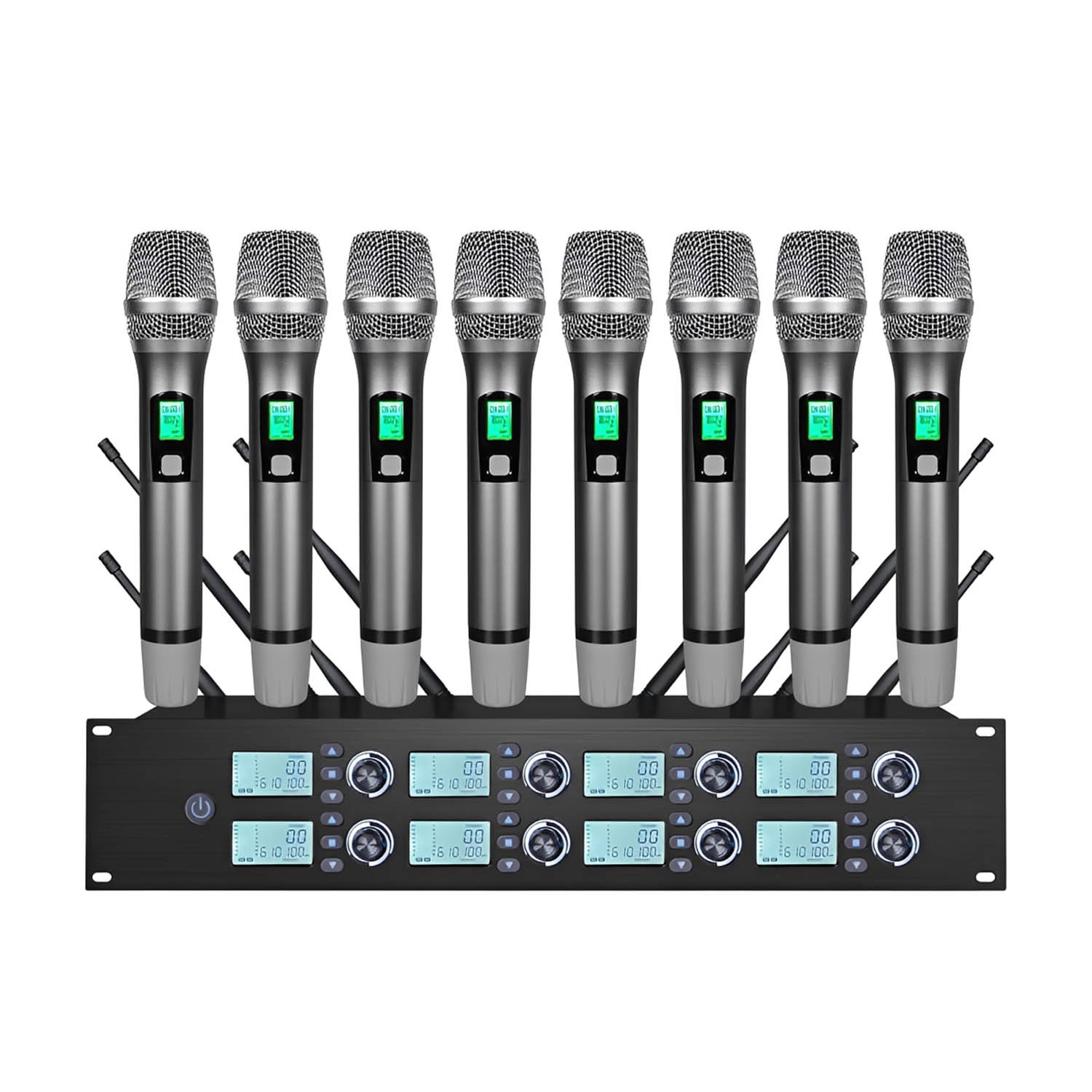 K 8780 8 Channel Wireless Microphone