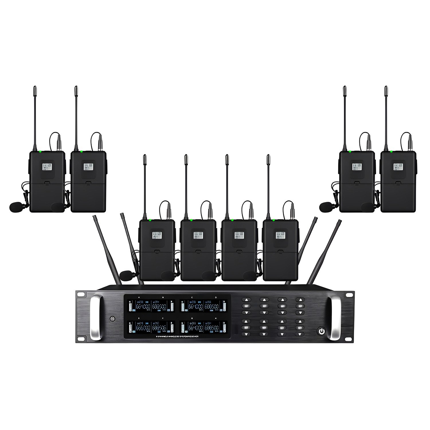 K8008 8 Channel Wireless Microphone