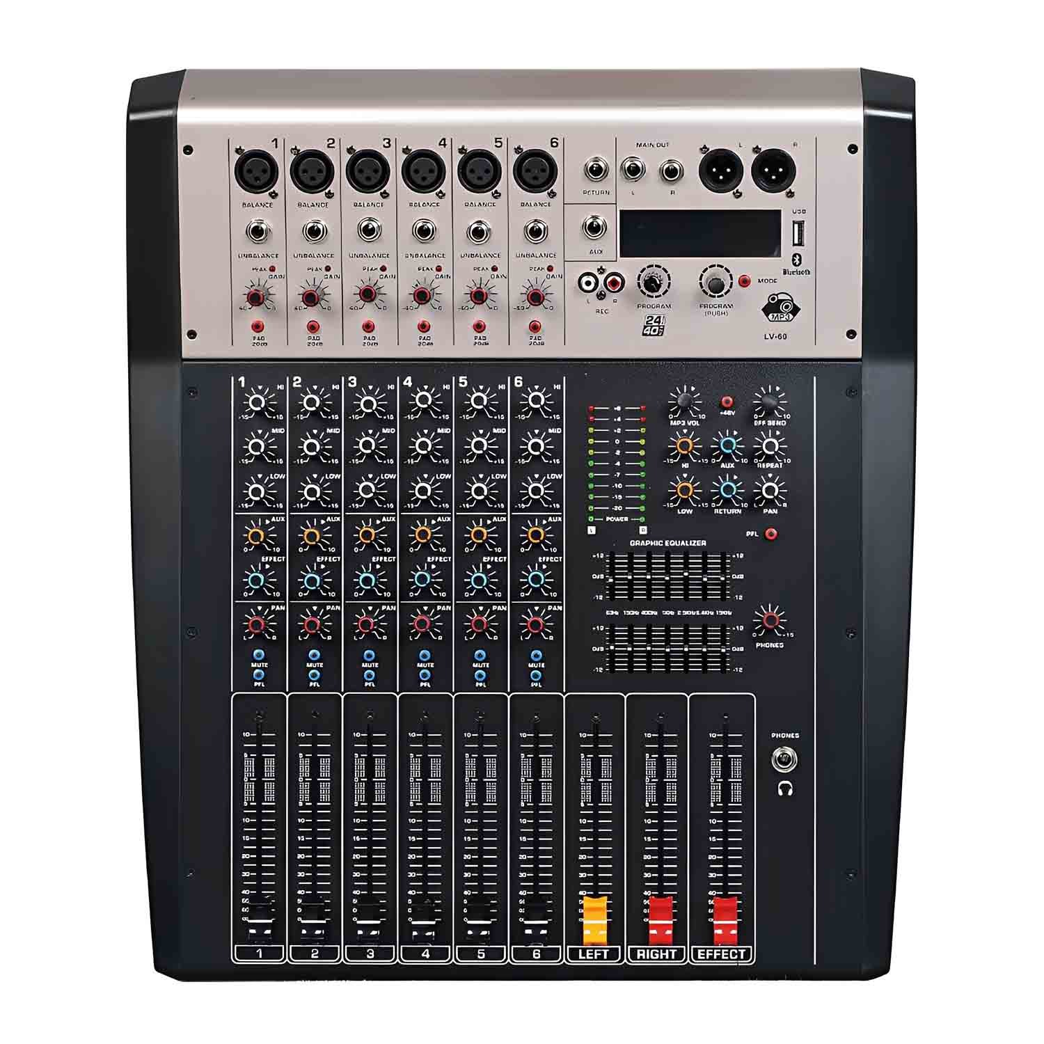 LV 80 Powered Mixer