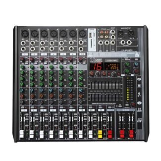 LV M808FX 8 Channel Professional Mixer