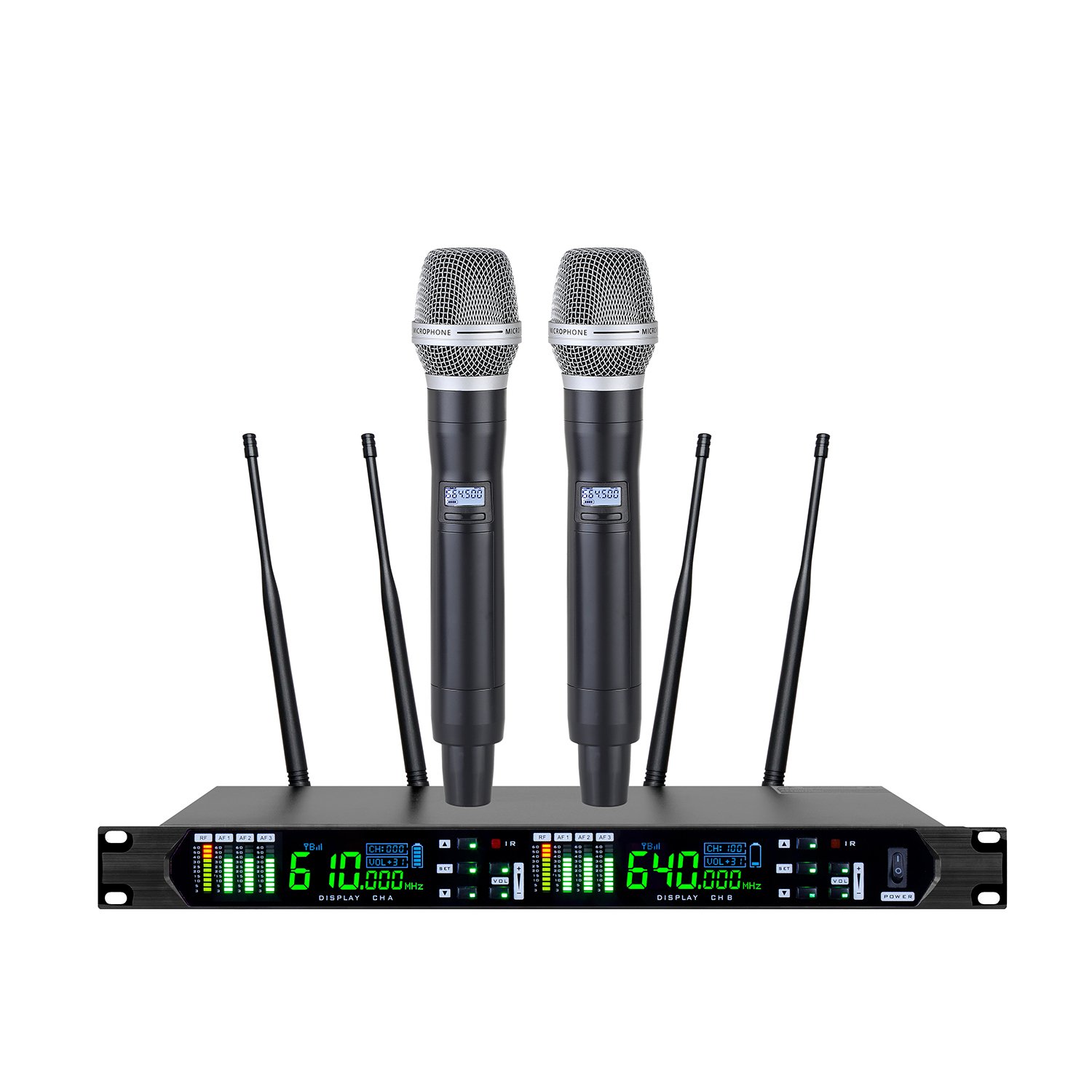 M680 2 Channel Wireless Microphone