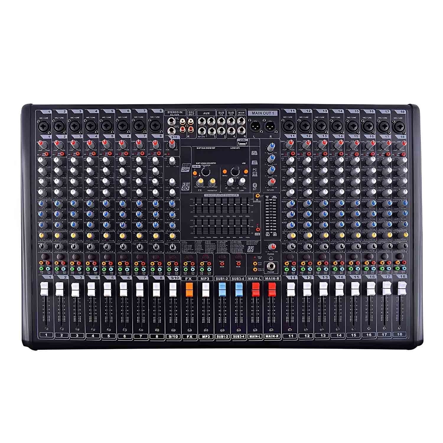 MB1804FX 18 Channel Professional Mixer