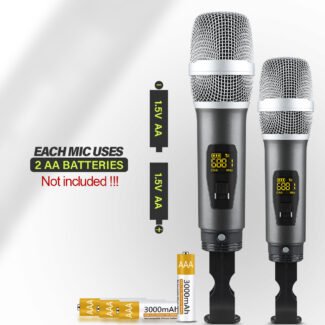 MK204 4 Channel Wireless Microphone