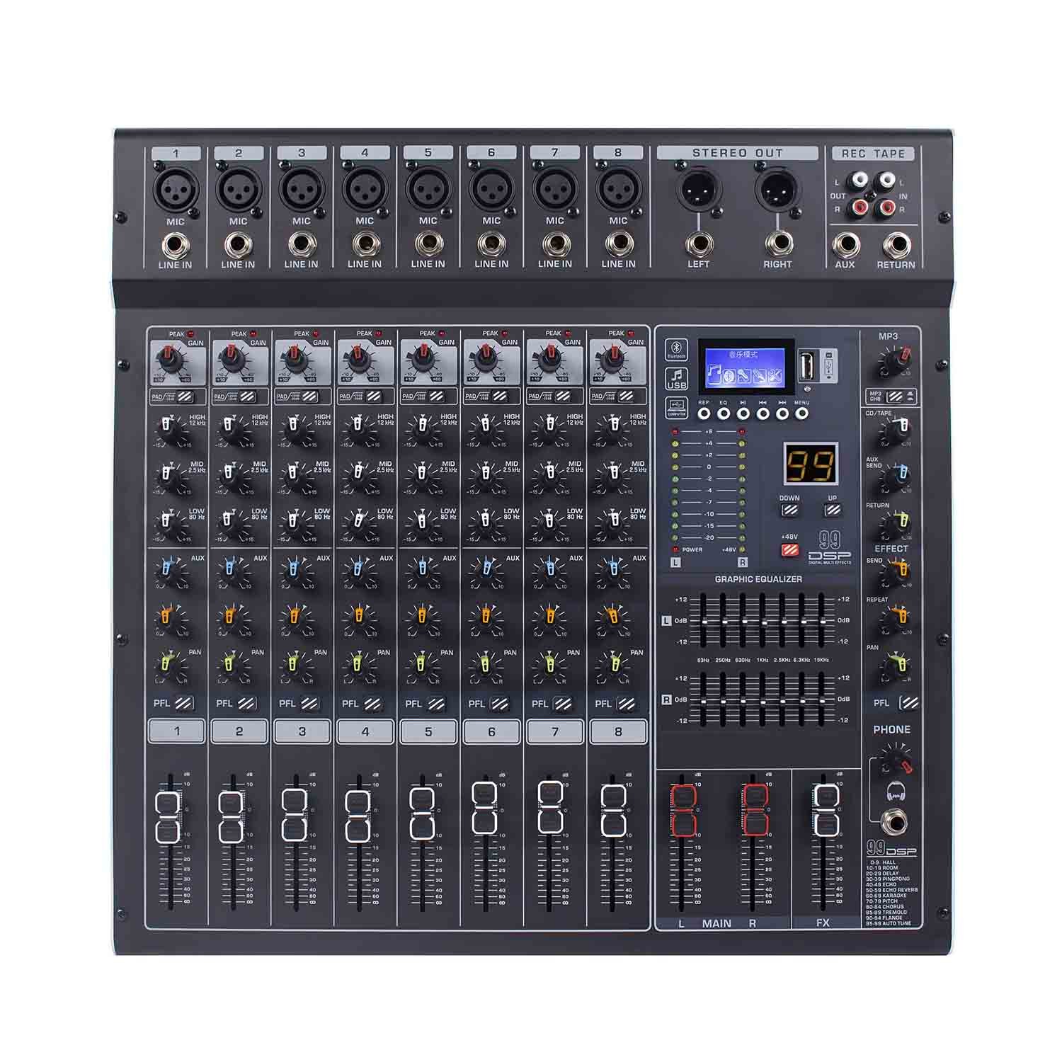 QX12 12 Channel Professional Mixer