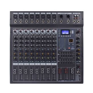 QX8 8 Channel Professional Mixer