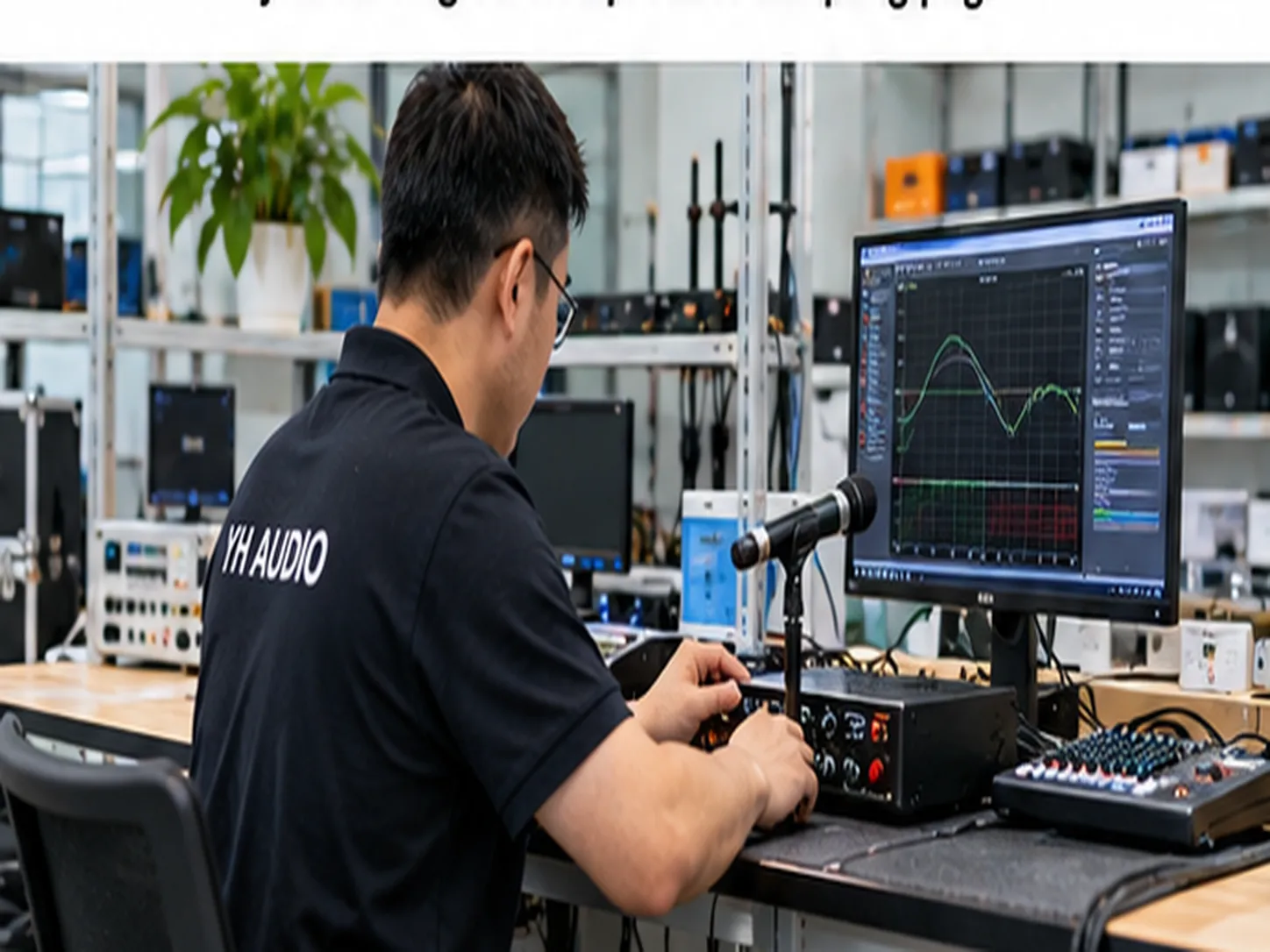 Professional audio product quality testing and inspection coordination